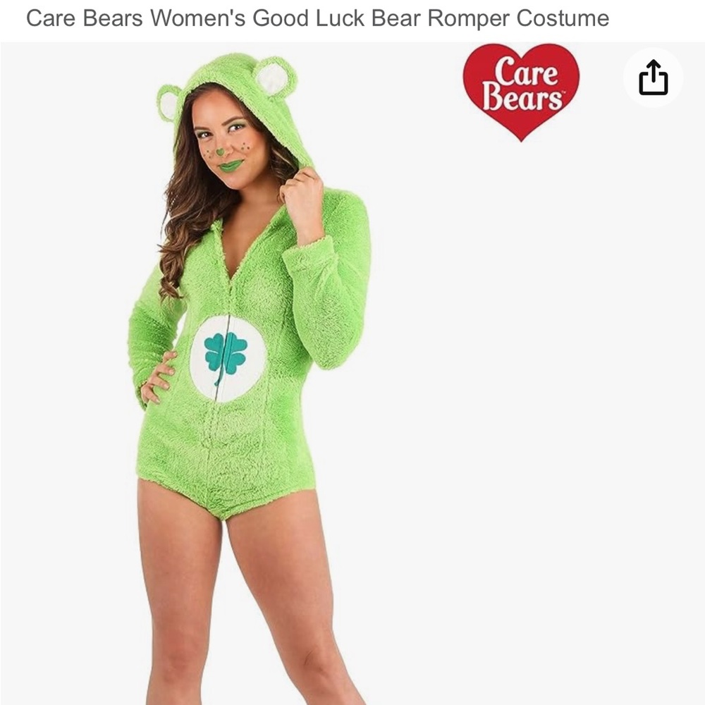 Care Bears good luck, bear costume.